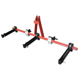 BARRE PORTE OUTILS 3 SUPPORTS MICRO TRACTEURS