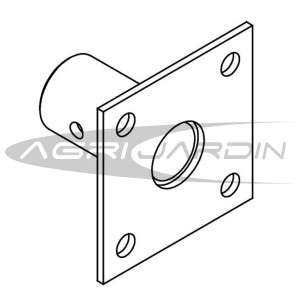 PAIRE DE ADAPTATEURS POUR MOTOBINEUSE BARBIERI B30