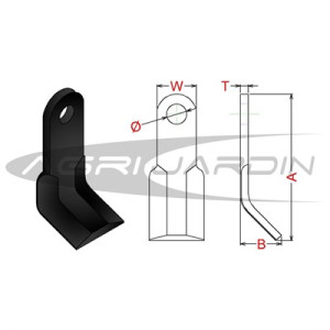 COUTEAU FLEAU BROYEUR M-52