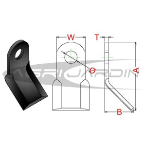 COUTEAU FLEAU BROYEUR M-24