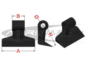 MARTEAU DE BROYEUR 85 MASCHIO, HUMUS