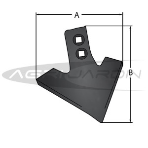 SOC CULTIVATEUR TRIANGULAIRE 270MM