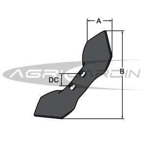 SOC CULTIVATEUR 237X50MM